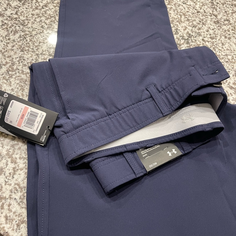 Under Armour Men's Dark Blue Dress Pants